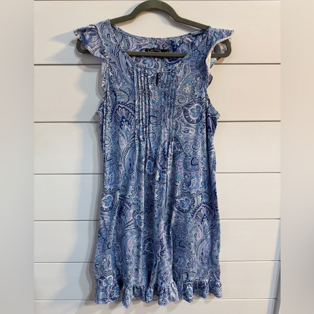 Lauren Ralph Lauren Paisley Print Smocked Dress
Size Medium - Picture 2 of 7